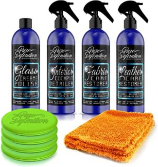 pure definition car interior cleaning kit